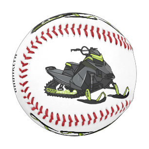 Pelota De Béisbol Ilustracion de personalizado para motos de nieve