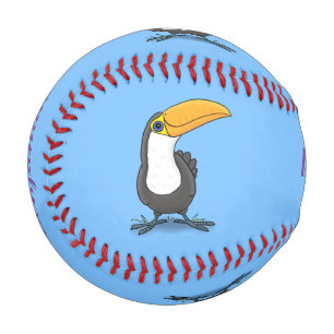 Pelota De Béisbol Ilustracion de personalizado toscano feliz