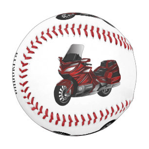 Pelota De Béisbol Ilustracion del personalizado de motocicleta de To
