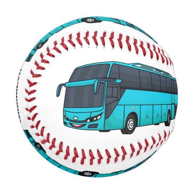 Pelota De Béisbol Ilustracion moderno de personalizado de autobús de (Anverso izquierdo)