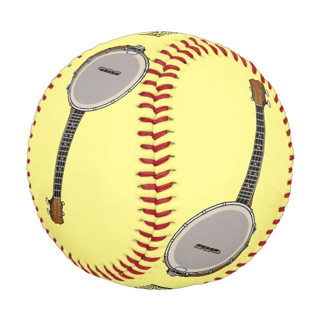 Pelota De Béisbol Ilustracion personalizado Banjo (Angular)