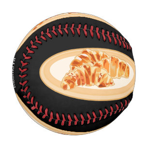 Pelota De Béisbol Ilustracion personalizado croissant