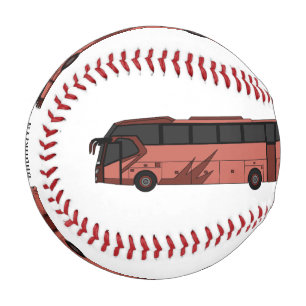 Pelota De Béisbol Ilustracion personalizado de autobús