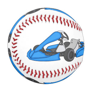 Pelota De Béisbol Ilustracion personalizado de carreras de Kart