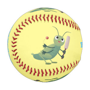Pelota De Béisbol Ilustracion personalizado de insectos de cricket v
