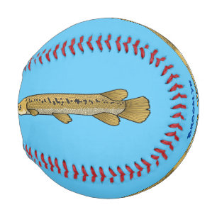 Pelota De Béisbol Ilustracion personalizado de lagarto