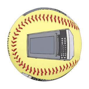 Pelota De Béisbol Ilustracion personalizado de microondas
