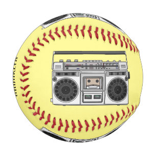 Pelota De Béisbol Ilustracion personalizado de radio