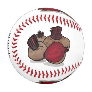 Pelota De Béisbol Ilustracion personalizado de remolacha