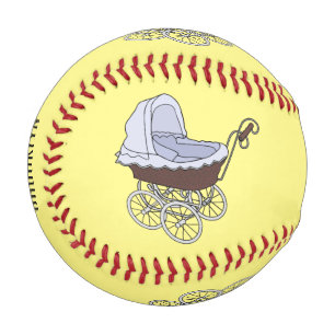 Pelota De Béisbol Ilustracion personalizado de Stroller