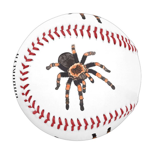 Pelota De Béisbol Ilustracion personalizado de Tarantula (Anverso izquierdo)
