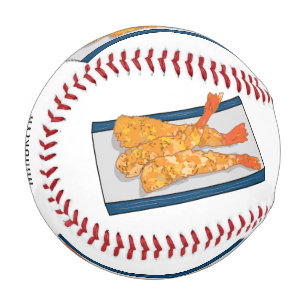 Pelota De Béisbol Ilustracion personalizado de tempura gambas