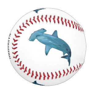 Pelota De Béisbol Ilustracion personalizado de tiburón martillo