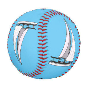 Pelota De Béisbol Ilustracion personalizado de velero