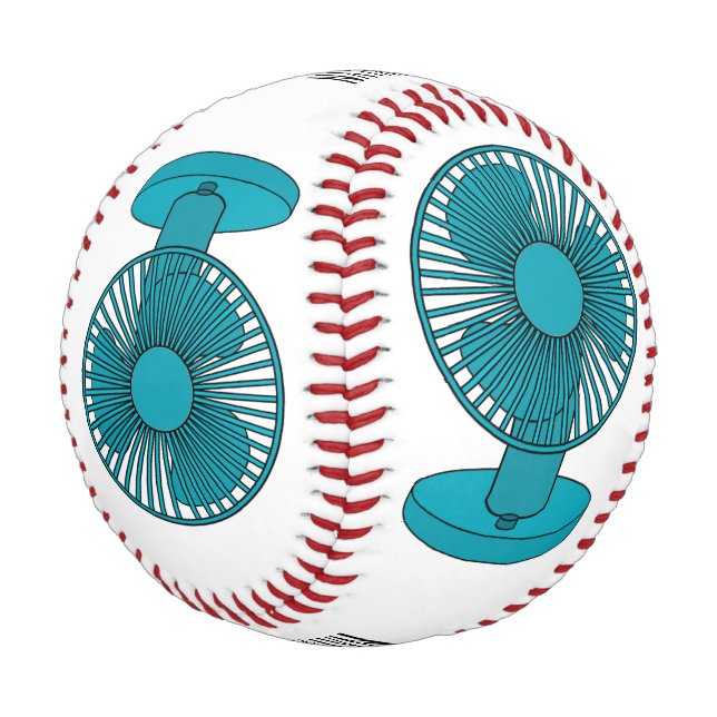 Pelota De Béisbol Ilustracion personalizado de ventilador (Angular)