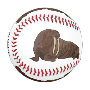 Pelota De Béisbol Ilustracion personalizado de Walrus