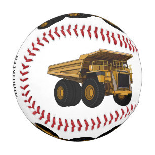 Pelota De Béisbol Ilustracion personalizado del camión de altura