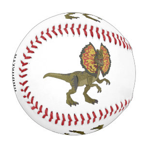 Pelota De Béisbol Ilustracion personalizado Dilophosaurus
