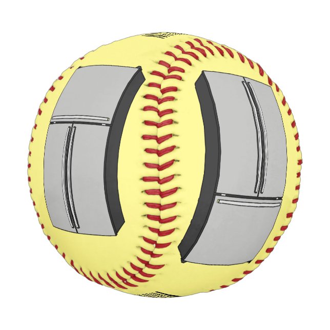 Pelota De Béisbol Ilustracion personalizado frigorífico de puerta fr (Angular)