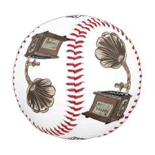 Pelota De Béisbol Ilustracion personalizado girable