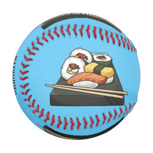 Pelota De Béisbol Ilustracion personalizado Sushi