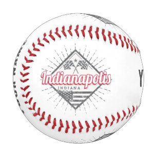 Pelota De Béisbol Indianapolis City Indiana Estados Unidos