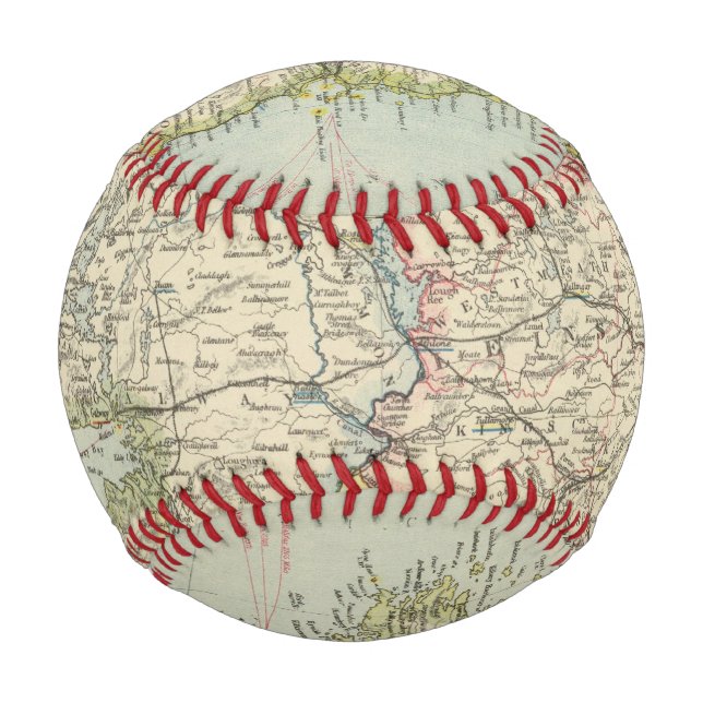 Pelota De Béisbol Irlanda (Anverso)