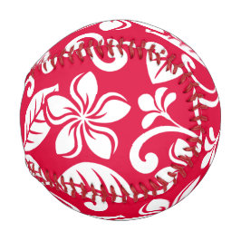 PELOTA DE BÉISBOL ISLAND PLUMERIA (STRAWBERRY RED)