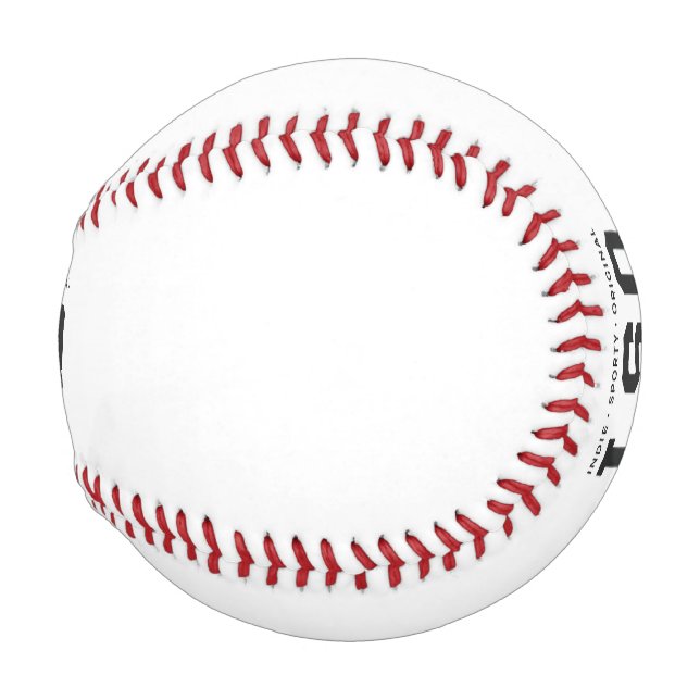 PELOTA DE BÉISBOL ISO (Anverso derecho)