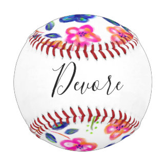 Pelota De Béisbol Jardín de flores