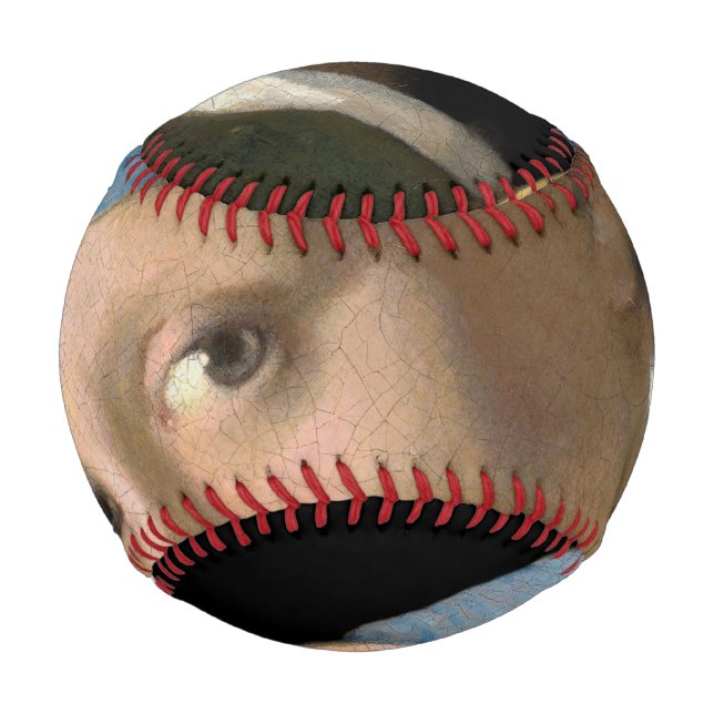 Pelota De Béisbol Johannes Vermeer, Chica de Pearl Earring (Anverso)