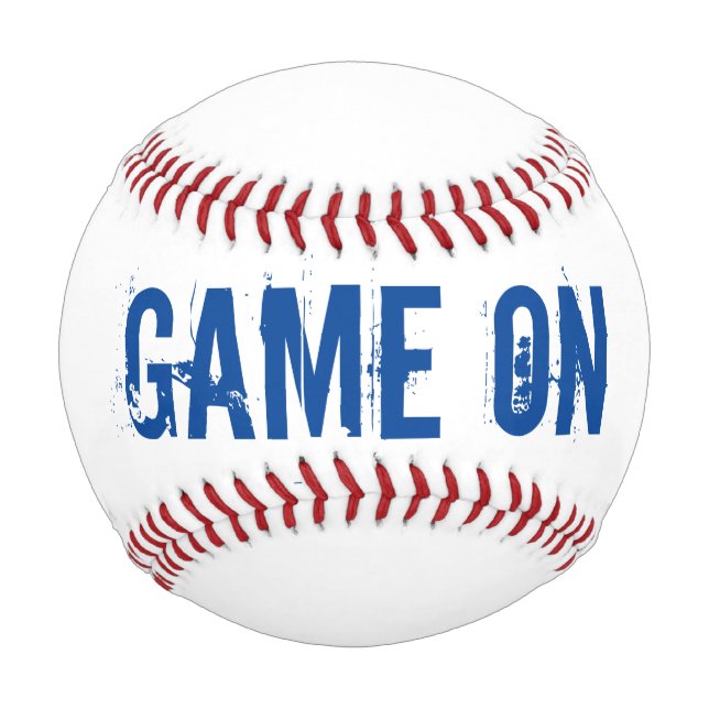 Pelota De Béisbol Juego De Béisbol En El Béisbol (Anverso)