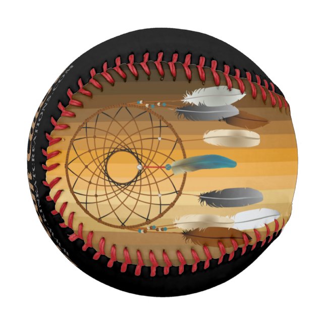 Pelota De Béisbol La trampa de los sueños (Anverso izquierdo)