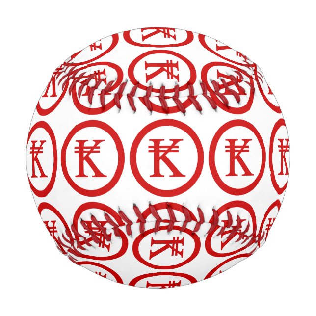 Pelota De Béisbol Laos Kip Lao/Rótulo de Dinero Laotiano (Anverso)