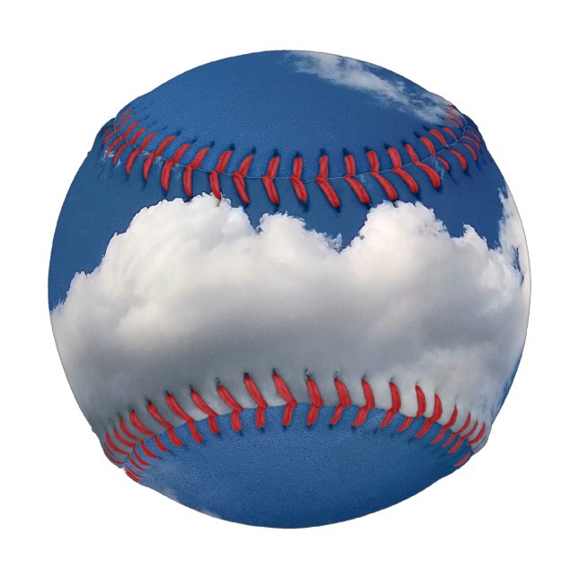 Pelota De Béisbol Larga y suave nube (Anverso)
