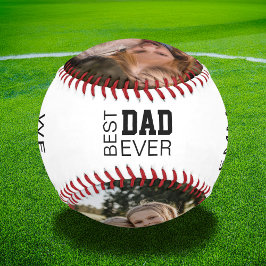 Pelota De Béisbol Las mejores fotos personalizadas de papá