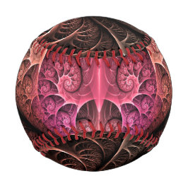 Pelota De Béisbol Latido, Arte fractal surrealista abstracto