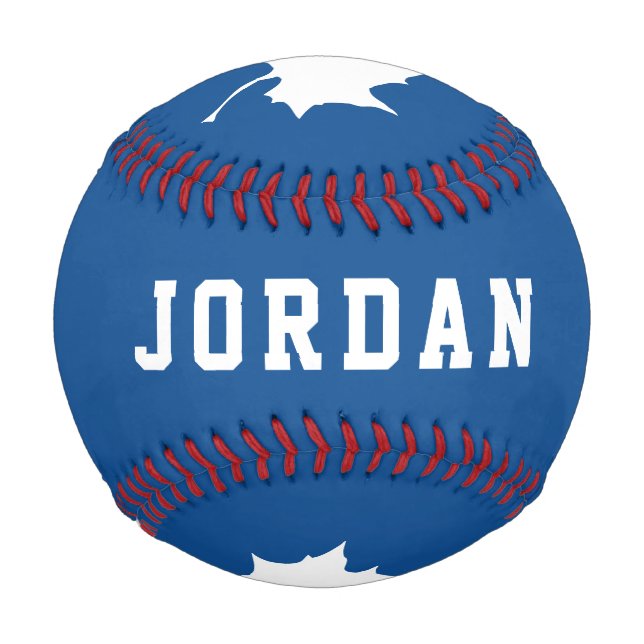 Pelota De Béisbol Leaf del estado de Indiana (Reverso)