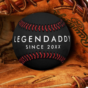 Pelota De Béisbol LegenDaddy para legendarios dads simple minimalist