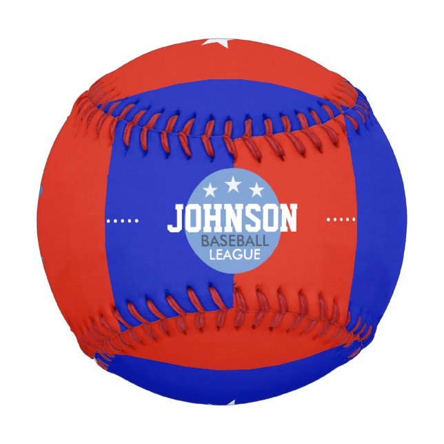 Pelota De Béisbol liga de baloncesto personalizada (Anverso)
