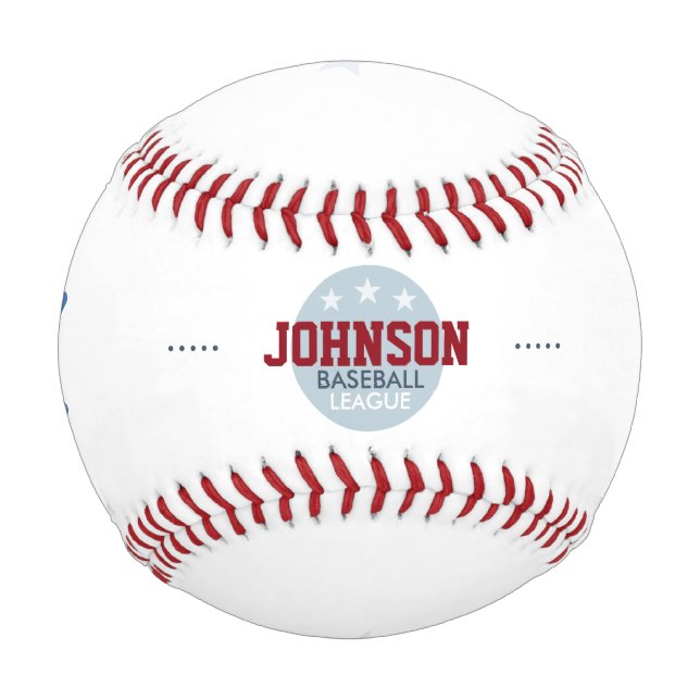 Pelota De Béisbol liga de baloncesto personalizada (Anverso)