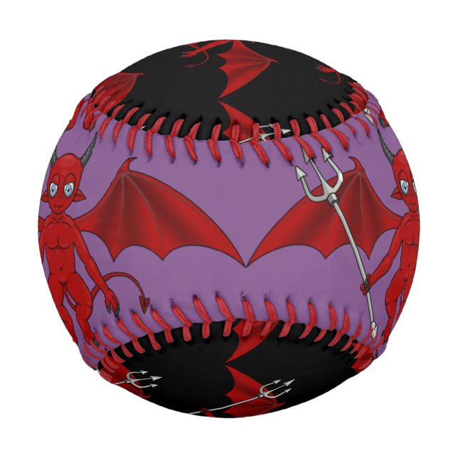 Pelota De Béisbol Little Red Devil Thunder_Cove (Anverso)