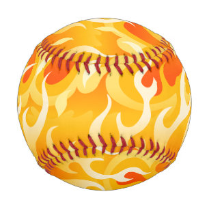 Pelota De Béisbol Llamas calientes