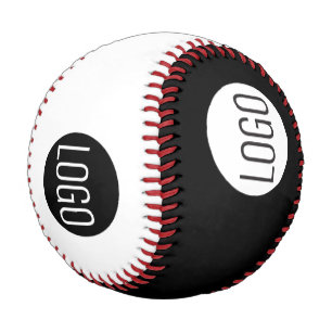 Pelota De Béisbol Logotipo de Personalizado simple Business White y