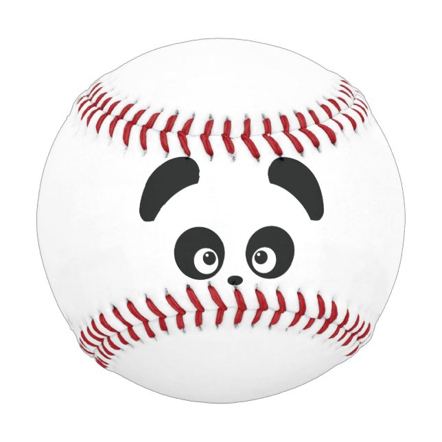Pelota De Béisbol Love Panda® (Anverso)