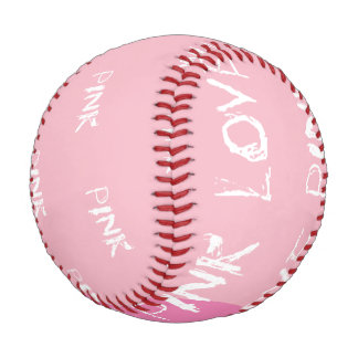 Pelota de beisbol love pink