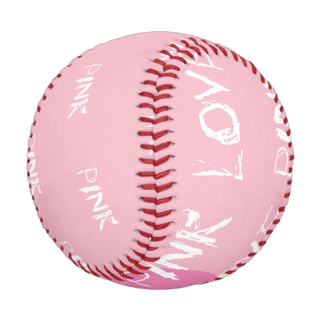 Pelota de beisbol love pink (Angular)