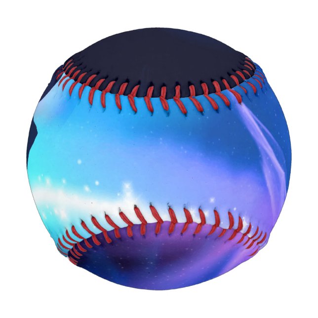 Pelota De Béisbol Luces boreales (Anverso)