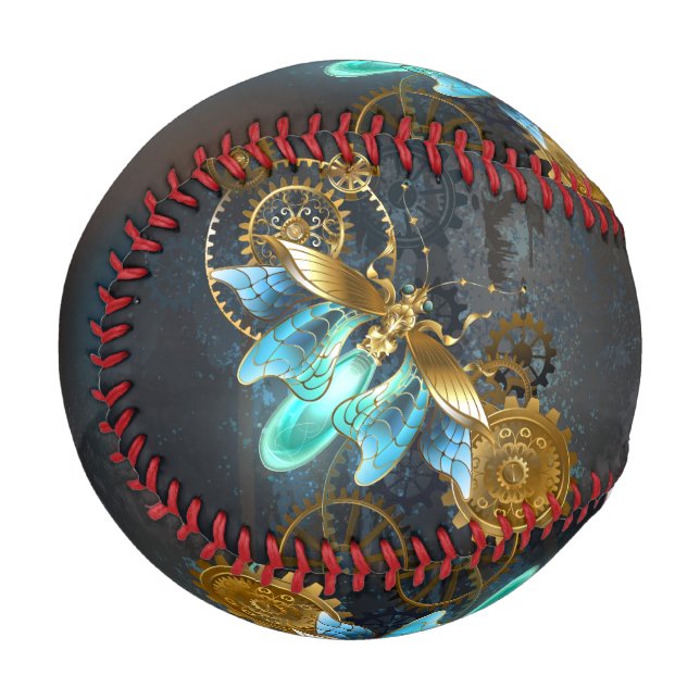 Pelota De Béisbol Luciérnaga de Steampunk (Anverso izquierdo)