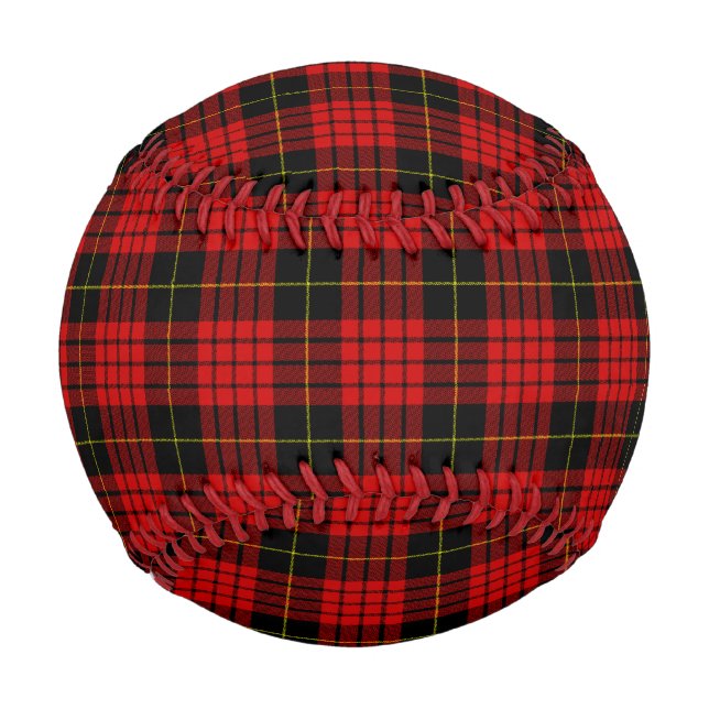 Pelota De Béisbol MacQueen Tartán (Anverso)
